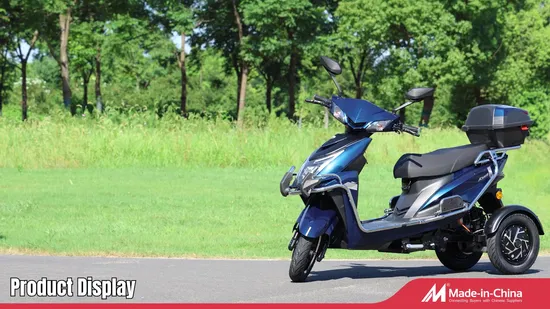 12 Inch 72V100ah Lithium Battery Electric Takeaway Box Scooter for Long Range