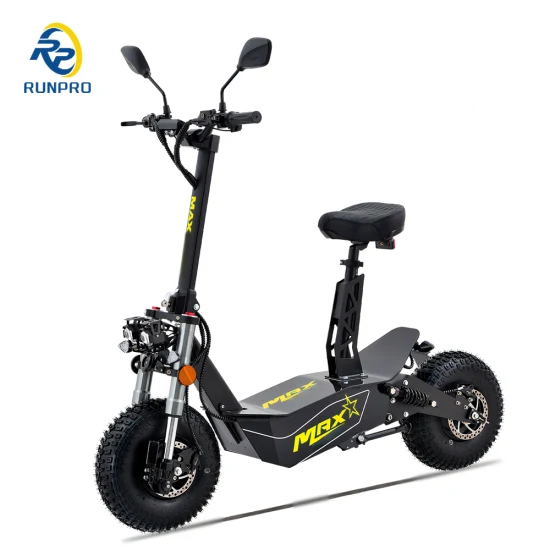 EEC Coc on Road off Road Tire Electric Fat Tire Folding Electric Scooters Electric High Speed Scooter