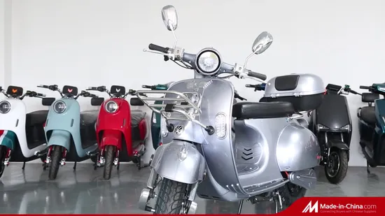 Vaspa Long Range 100km+ Double Disc Brake Lithium Battery EEC OEM Electric Scooter Motorbike E Scooter 