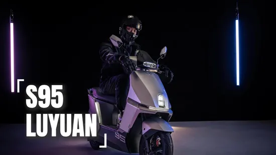 LUYUAN S95 72V 1200W Electric Scooter electric moped 