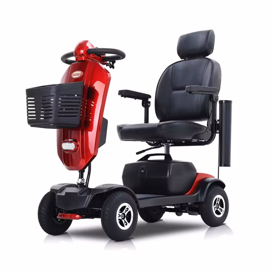 Mobility Single Seat Four Wheel Electric Handicapped Scooter