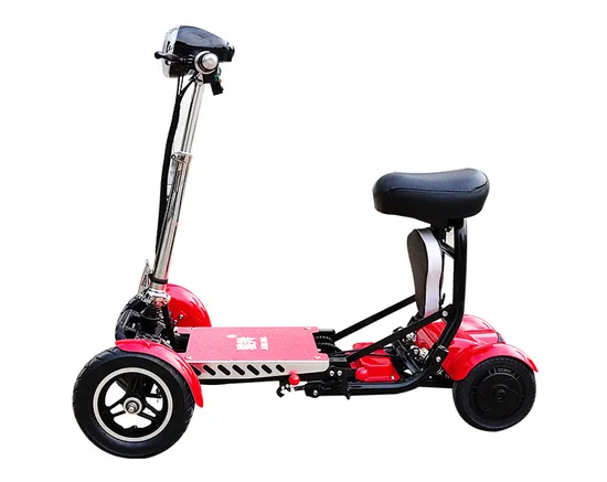 New Cheap Adult Portable Lithium Electric Foldable Mobility Scooter Electric 4 Wheel Handicapped Scooter for Elderly 