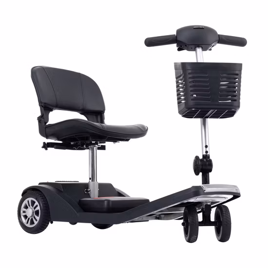 Four Wheels Automatic Electric Folding Mobility Scooter with Lithium Battery