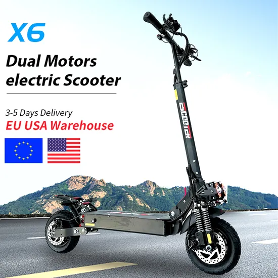 Wholesale Sales Customized Foldable Electric Scooter with Dual Motor 1200W*2 Electric Mobility Scooter Advanced Electric Motorcycle Long Range Low Price 