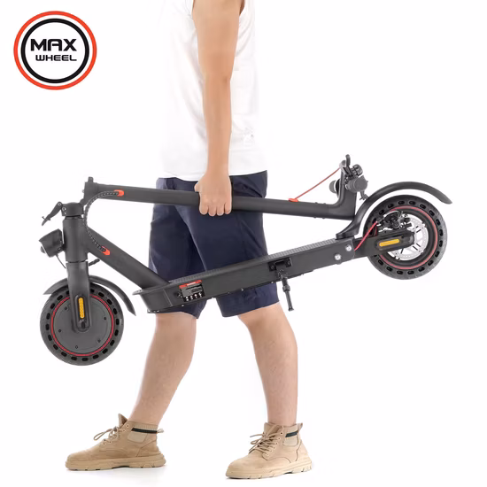 Maxwheel 65km Long Range 500W 15ah Battery 10inch Powerful Mobility Adult Electric Scooter (E9MAX)
