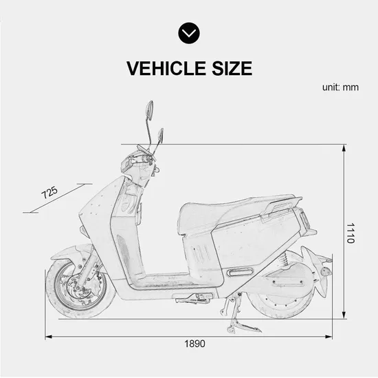 Electric Scooter with Long Range Namibia 